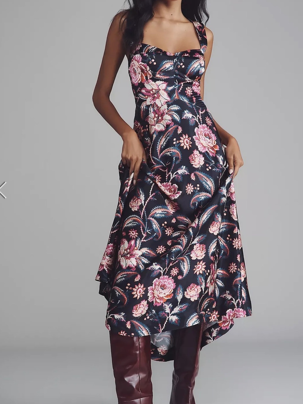 Jocelyn Sleeveless Slip Midi Dress